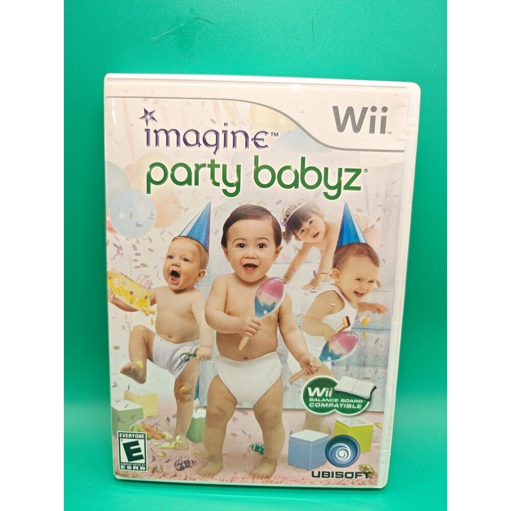 Imagine Party Babyz Wii Disc Video Game Wii Balance Board Compatible Ubisoft